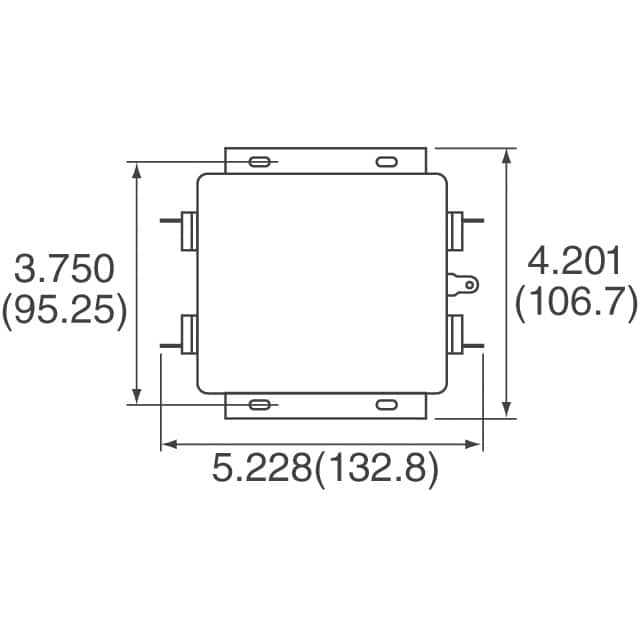 20VW1 TE Connectivity Corcom Filters  Modules de filtrage de ligne électrique